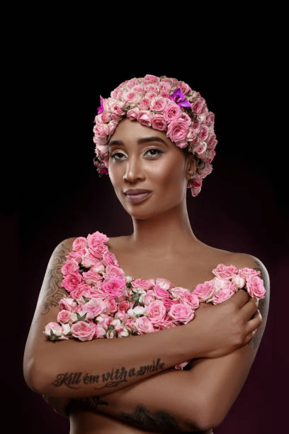 Floral African Flower Queen