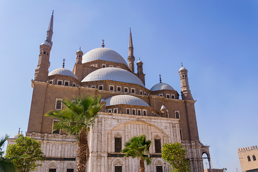 Alabaster Mosque of Muhammad Ali in Cairo, Egypt