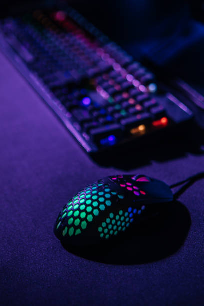 istock Esports Games computer room and lights 1501677124