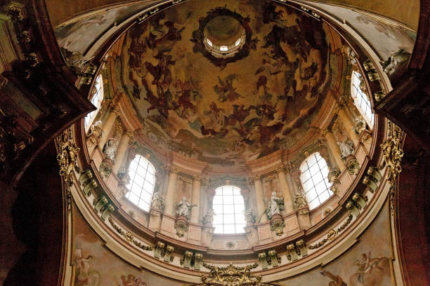 istock Saint Nicholas Church interior in Prague, Czech Republic 1501687161