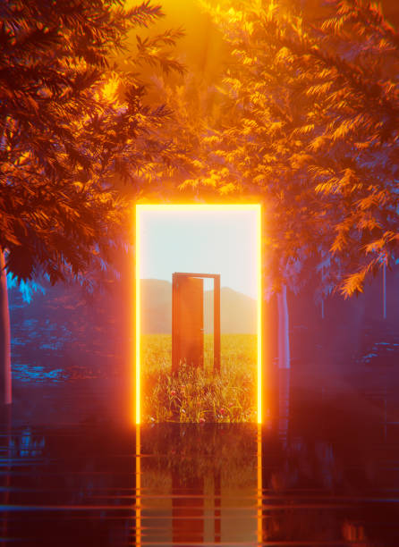 istock Ethereal Forest Reveals Neon-Lit Gateway to an Alternate Reality 1501688260