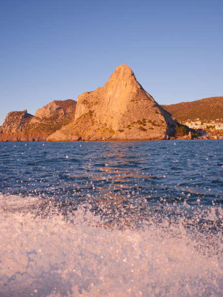 istock Rocks on the Black Sea. Sunrise 1501717566