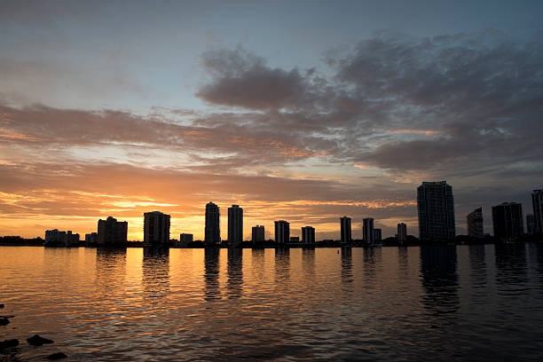 istock Silhouette of Miami Skyline 150171837