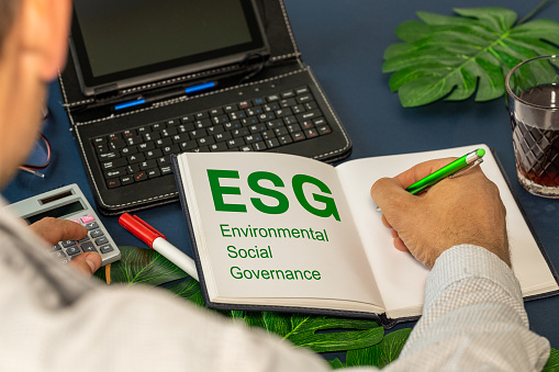 Writing an ESG report, concept, goals, trends and company achievements