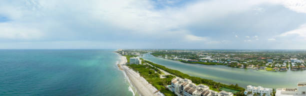 istock Aerial drone image Jupiter Island Beach FL 1501749870