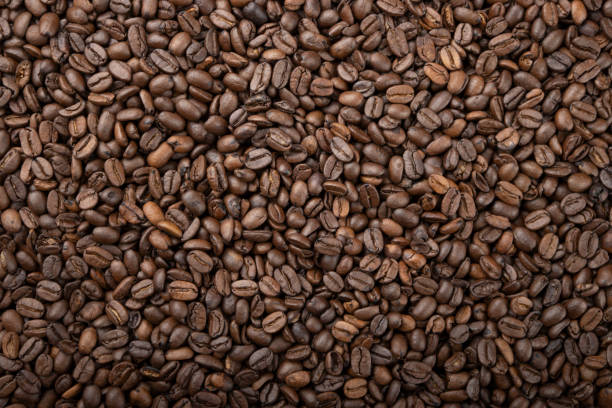 Coffee beans stock photo