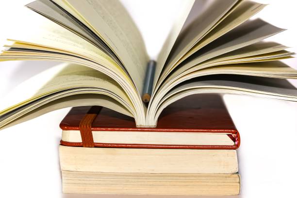 istock Trees book put on white background.accessories for students. 1501770536