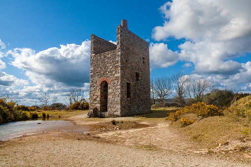 Hallenbeagle Mine near Redruth Cornwall