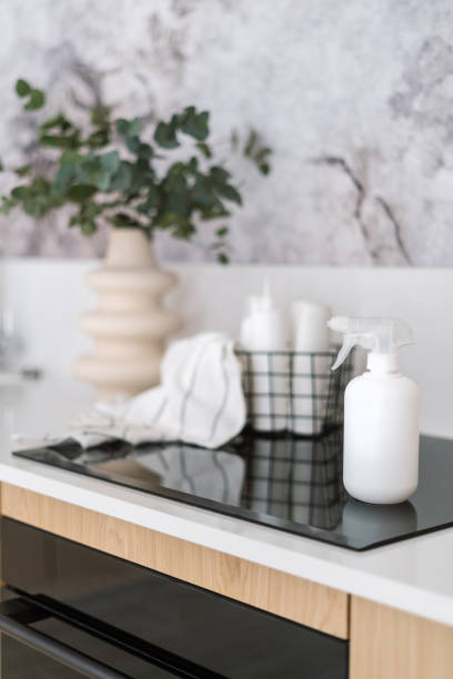 istock professional products for washing on glass ceramic hob 1501777591