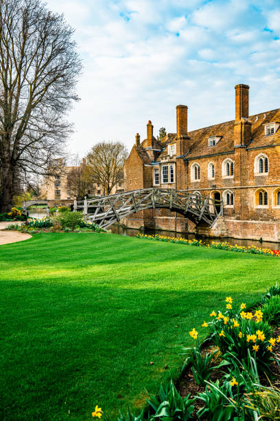 istock Mathematical Bridge over the river Cam in Cambridge 1501778813
