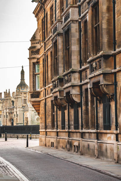 istock Typical Cambridge Street, England 1501781089