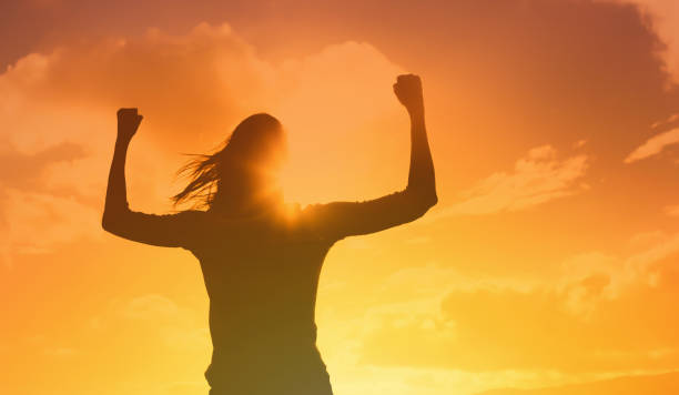 istock Winner. Strong woman. 1501786842