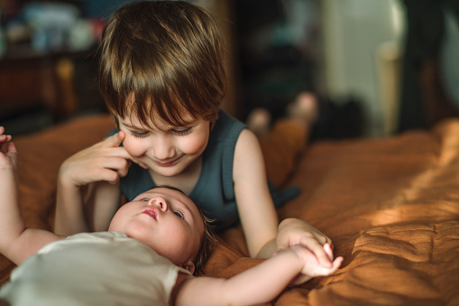 Children at home