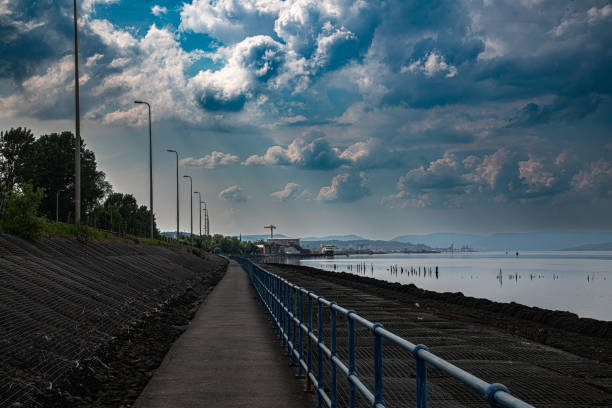 istock Port Glasgow Walkway to Kelburn Park 1501788918
