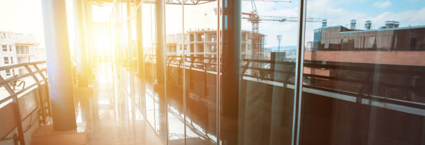 istock buildings from glass window 1501789696