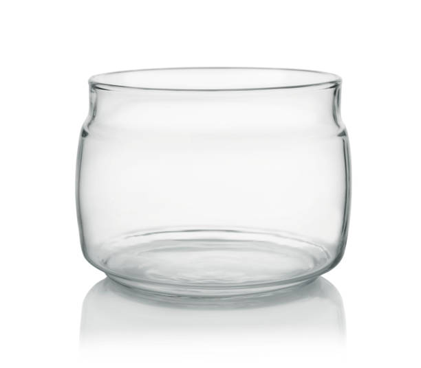 istock Glass jar isolated on white. 1501790352