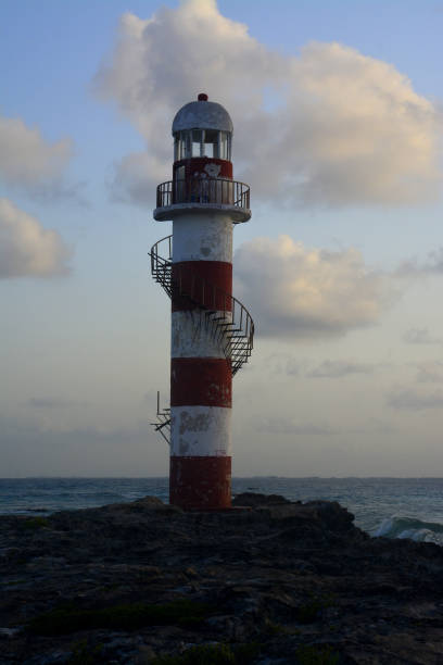 istock Lighthouse on the coast of Cancun Mexico 1501819427