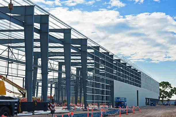 Photo of Industrial construction site