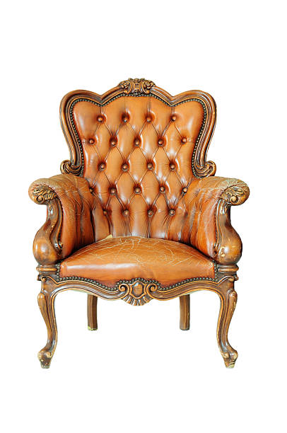 istock Vintage chair isolated on white 150182931