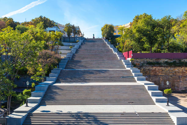 istock Potemkin Stairs in Odessa, Ukraine 1501857841