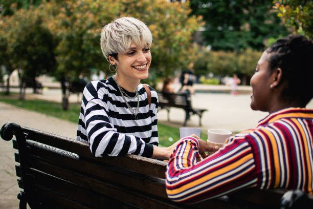 istock Friends are spending time together outside 1501971221