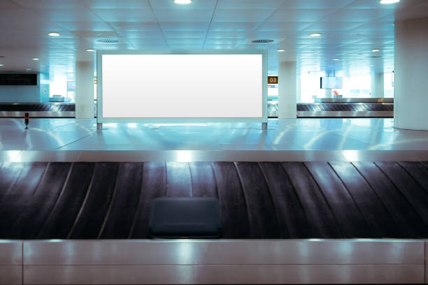 istock Airport Baggage Claim, Blank Board 1501980234