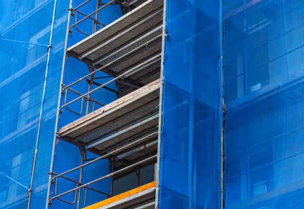 istock scaffolding on the facade of a skyscraper 1502054644