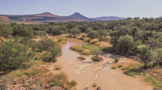 The Great Fish River is a river running 644 kilometres through the South African province of the Eastern Cape.