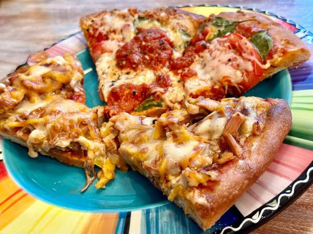 istock Two Homemade Gourmet Pizzas 1502101324
