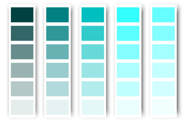 istock Green color palette. Green pastel tone texture. Vector illustration. stock image. 1502107307