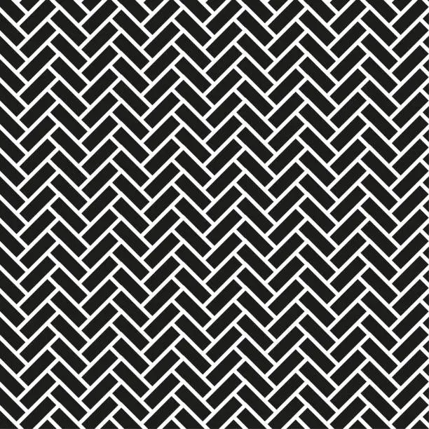 Vector illustration of Repeatable herringbone pattern. Vector illustration. stock image.