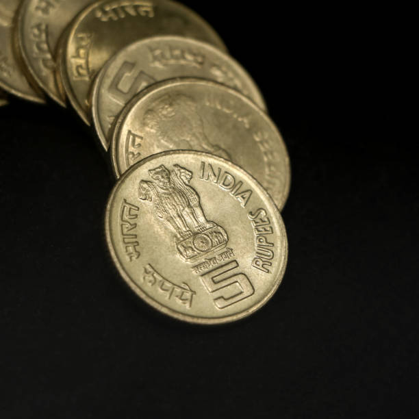 istock antique indian gold 5 (five) rupee coins 1502123799