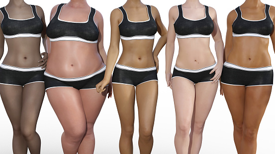 Diversity in Race and Body Type as a Modern Concept