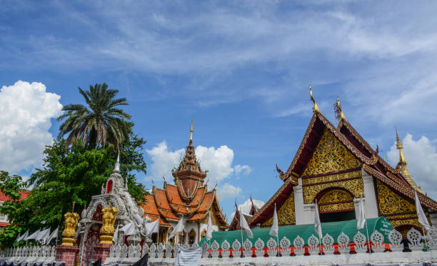 istock Buddhist pagoda in Chiang Mai, Thailand 1502126407
