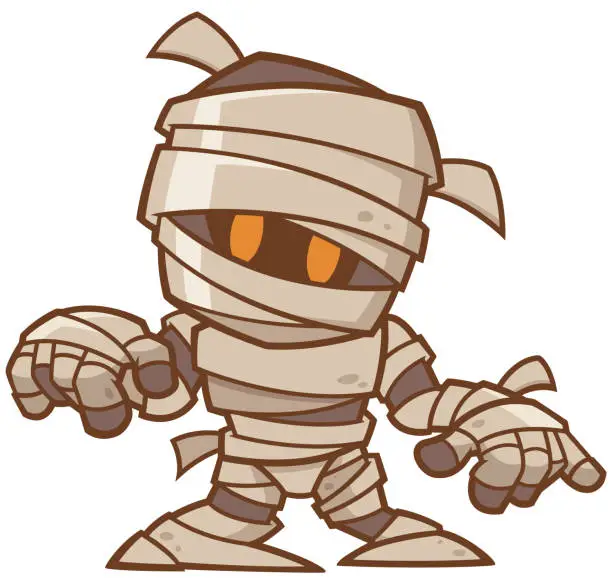 Vector illustration of Mummy