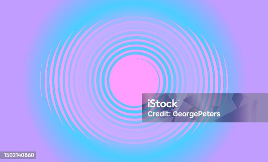 istock Spiral concentric pattern 1502140860