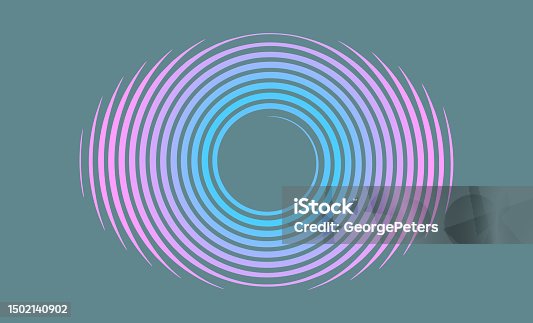 istock Spiral concentric pattern 1502140902