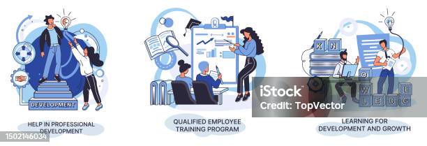 Staff Development Programme Animation Help In Professional Development Qualified Employee Training Program ...