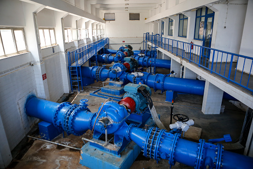 Water pumping plant