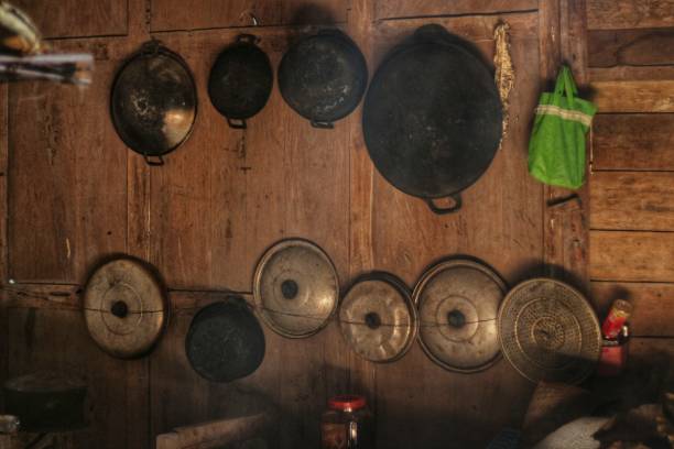 istock traditional kitchen in the countryside with lots of cooking tools 1502243777