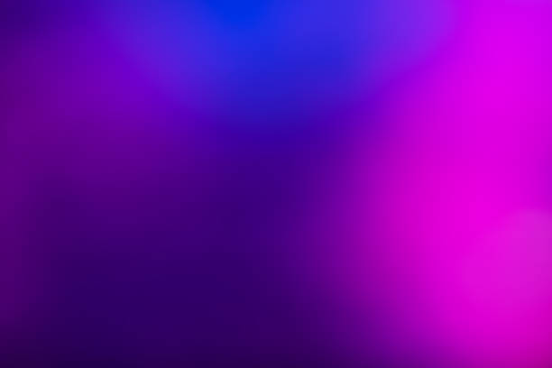 istock Blur color flare. Neon glow background. Bokeh radiance reflection. 1502275790