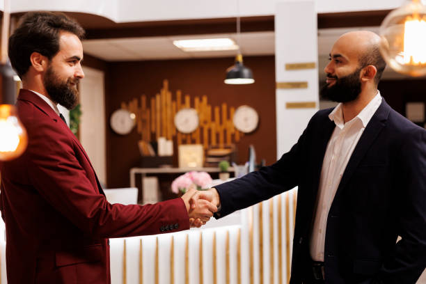 istock Business partners agreeing on collab 1502312827