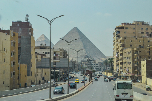 Egypt Giza road