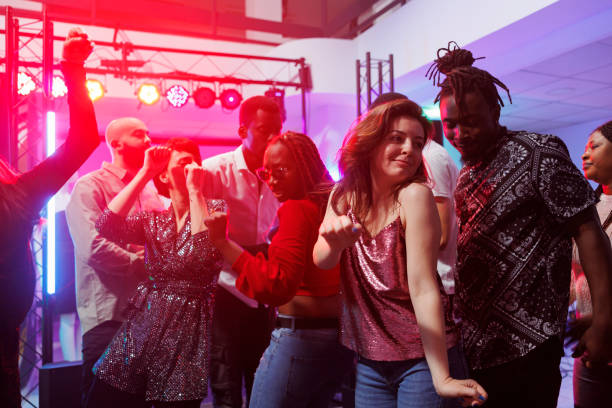 istock Passionate couple dancing in nightclub 1502315489