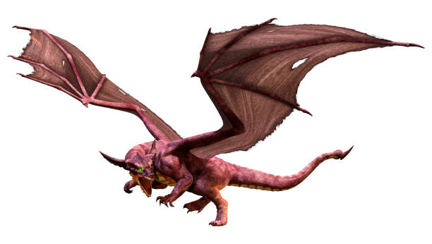 istock 3D Rendering Fairy Tale Dragon on White 1502330758