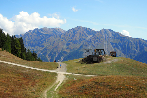 Plan Checrouit, Courmayeur, Valle d'Aosta, Alps, Italy