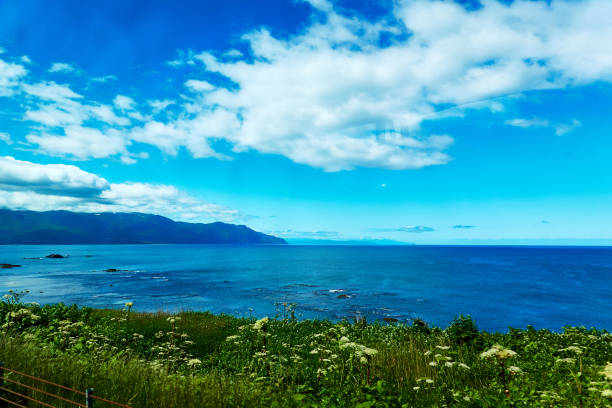istock Scenic view of ocean against blue sky 1502387901