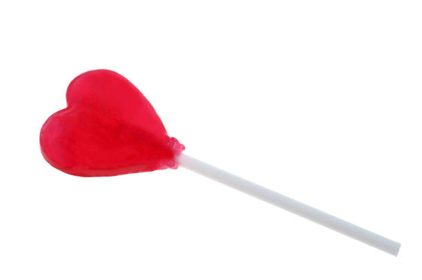 istock Strawberry lollipop isolated 1502405463