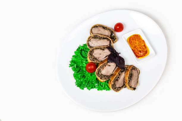istock Meat with vegetables, sause and tomat 1502406093