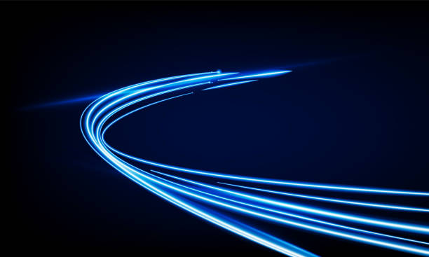 istock Abstract speed business start up launching product with Electric car and city concept Hitech communication concept innovation background, vector design 1502408892